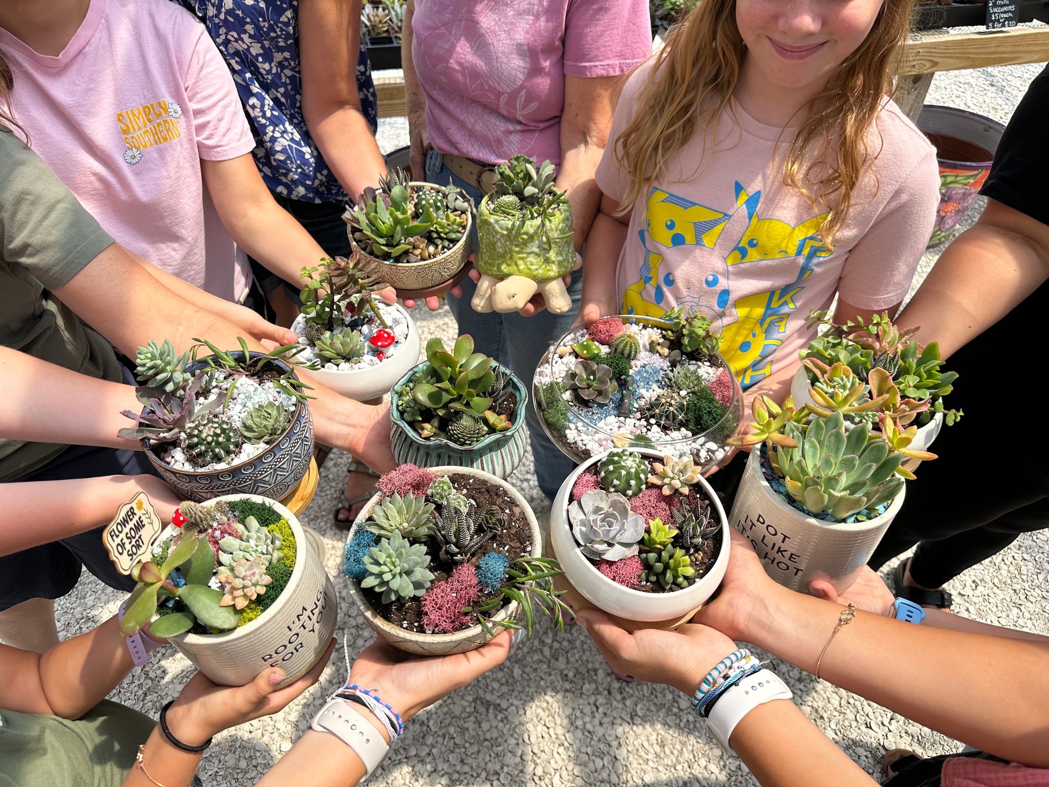 sincerely succulents Reserve your Potting Bar Seat – Sincerely Succulents